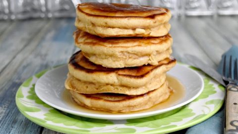 Easy Peanut Butter Pancakes