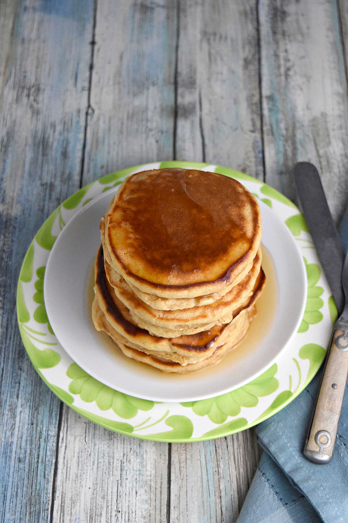 Upgrade your breakfast game with easy peanut butter pancakes. Enjoy a quick and satisfying meal that everyone will love. #PeanutButterDay