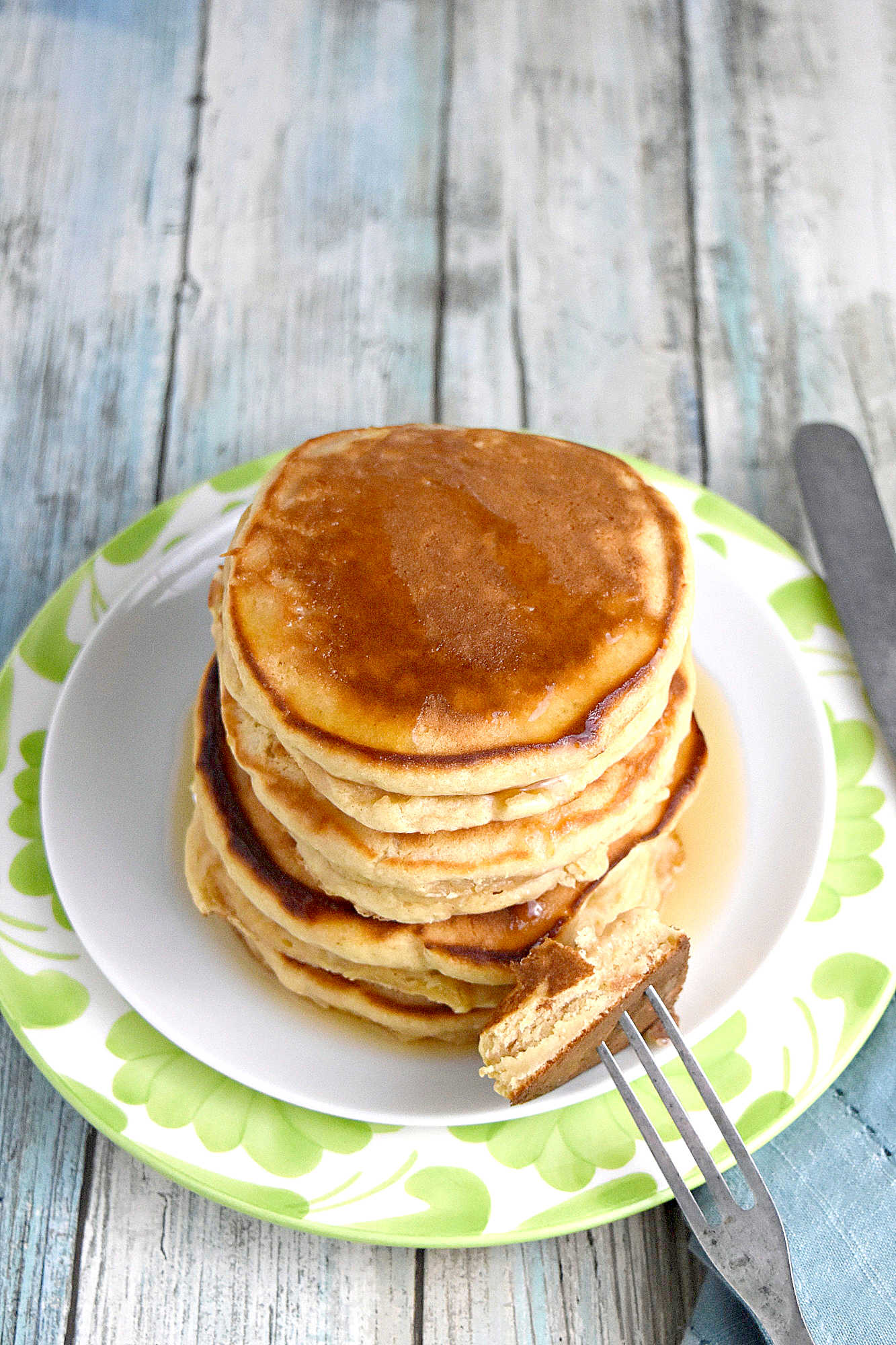 Upgrade your breakfast game with easy peanut butter pancakes. Enjoy a quick and satisfying meal that everyone will love. #PeanutButterDay