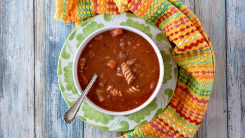 Image for Easy Slow Cooker Tex-Mex Minestrone