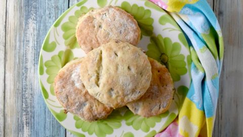 Pecan Scones are tender, delicious, and packed with pecans.  They are easy to prepare and bake up in no time.  Which is good because you'll want to make these repeatedly.