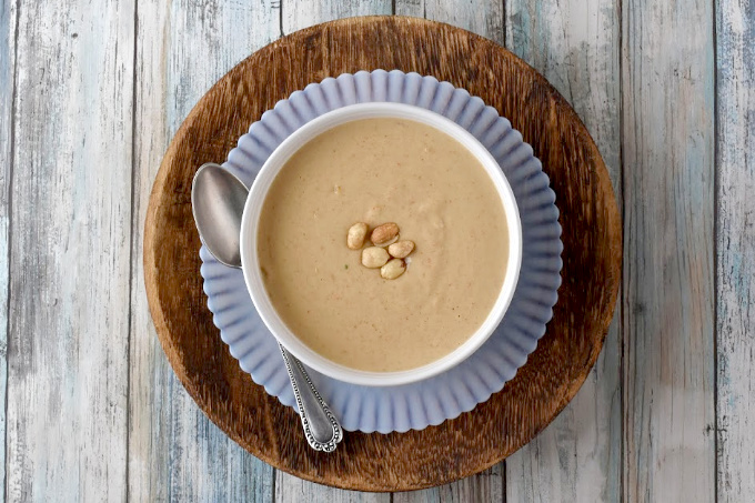 Easy Virginia Peanut Soup has so few ingredients that you probably already have and it takes so little effort you'll be amazed at the depth of flavor it has. #OurFamilyTable