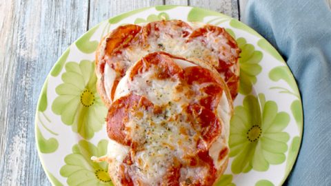 Pizza Toast is such a deliciously simple snack for any time! This one is topped with pepperoni and cheese, but you could top yours with anything you want! #BacktoSchoolTreats #AirFryerPizzaToast #EasyAirFryerMeals #PizzaLoversUnite #HealthyEats #FryerFridayFavorites