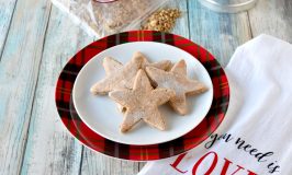 Zimtstern are super simple to make and taste completely amazing!  The nut meal and cinnamon in a meringue cookie is deliciously light. #ChristmasCookies