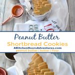 Peanut Butter Shortbread Cookies are light and crispy with a delicious peanut butter flavor. It’s a shortbread cookie that married a peanut butter cookie and had a baby. #ChristmasSweetsWeek