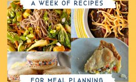 Meal Planning Ideas Week 4 has not only menu ideas but tips on getting your kitchen ready for meal planning like pantry prep and freezer ideas.