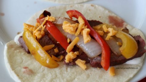 Image for Grilled Round Steak Fajitas