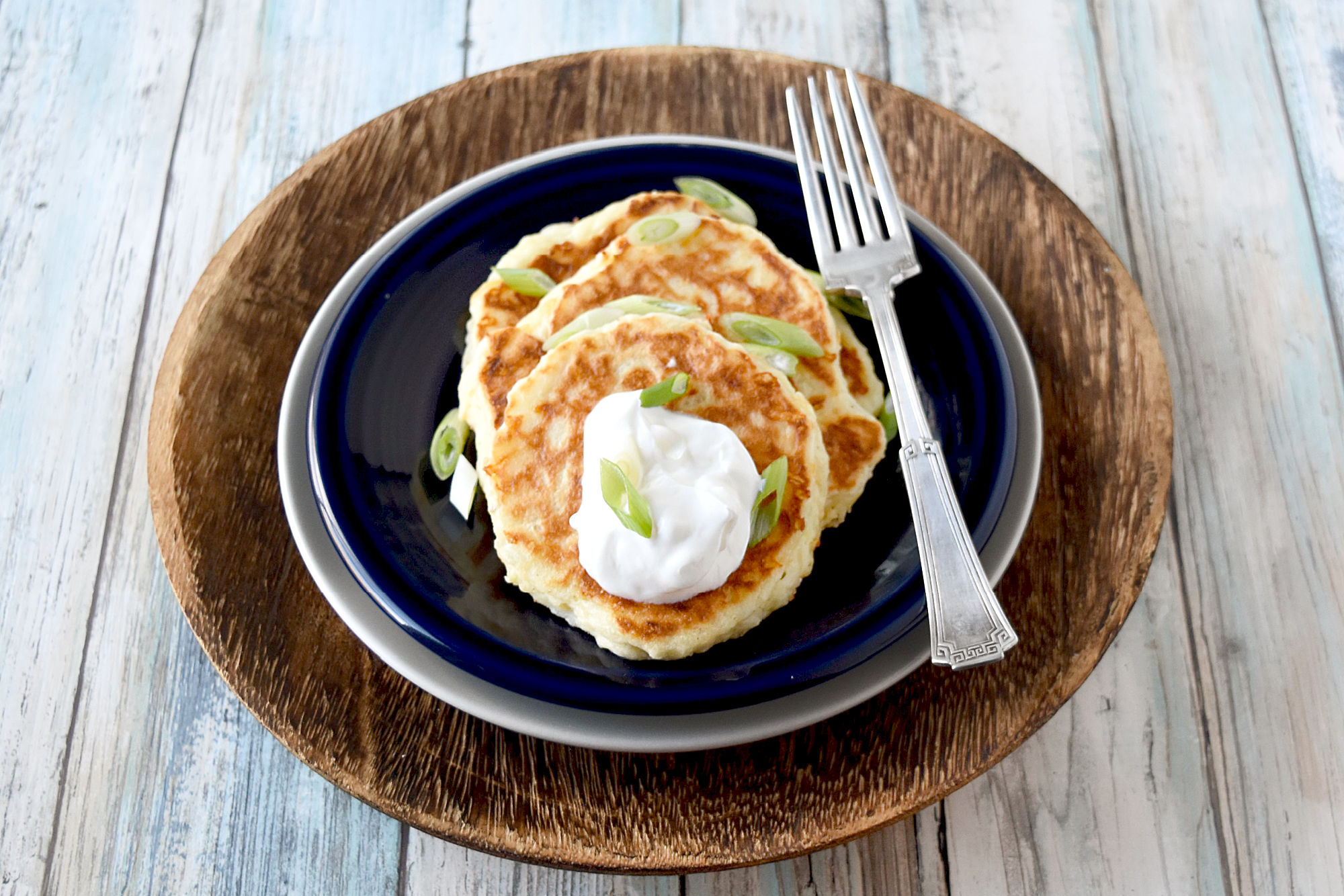 Nana’s Potato Pancakes is our family’s version of an Americanized boxty. Made with leftover mashed potatoes, they whip up in no time for a delicious and fun side dish or brunch recipe. #OurFamilyTable