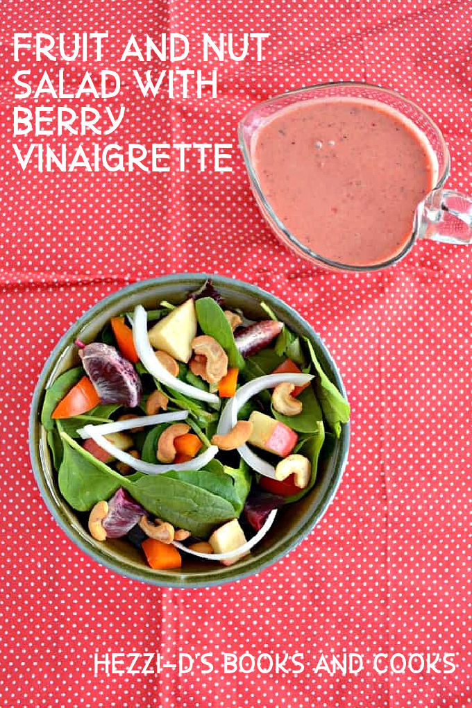 Fruit and Nut Salad with Berry Vinaigrette