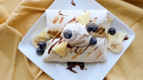 Image for Grilled Fruit Tortilla Rollups/