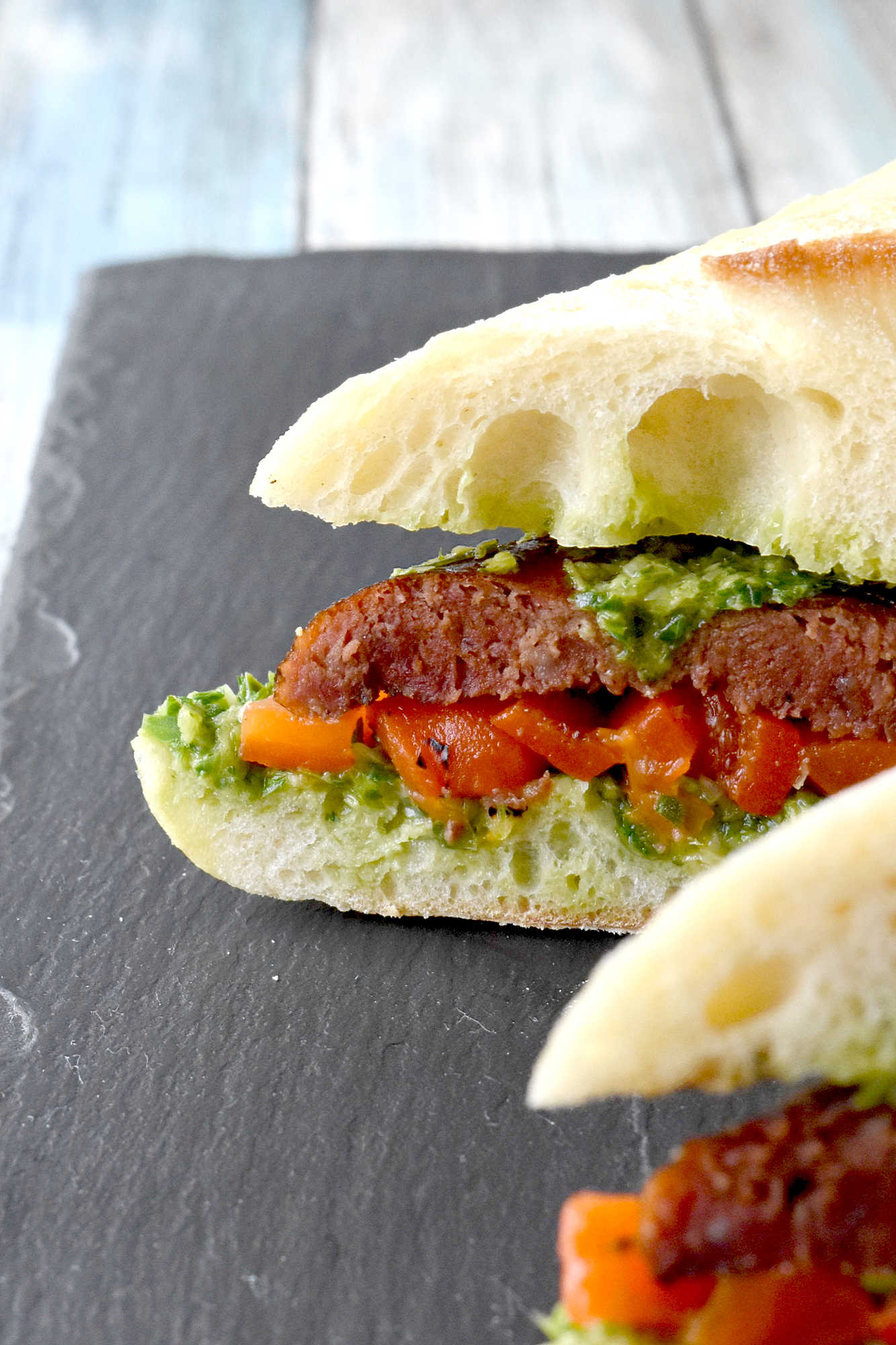 When grilled choripán meets vibrant chimichurri, every bite bursts with smoky richness and herby freshness. Make your dinner unforgettable with this classic combination. #GrilledChoripán #ChimichurriLove #ArgentinianCuisine #FoodieFavorites #BBQGoals #chorizo #sandwich #chimichurri #ChoripanLoversUnite #ArgentinianBBQ #GrillMasterEats #ChimichurriObsessed #FoodieFiestaFriday