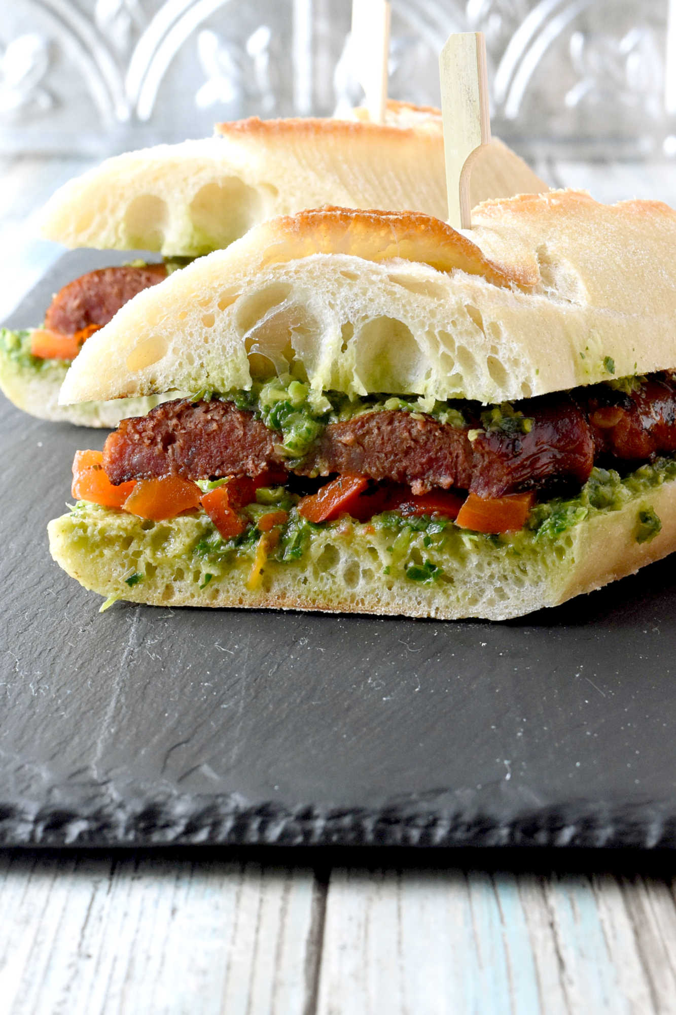 When grilled choripán meets vibrant chimichurri, every bite bursts with smoky richness and herby freshness. Make your dinner unforgettable with this classic combination. #GrilledChoripán #ChimichurriLove #ArgentinianCuisine #FoodieFavorites #BBQGoals #chorizo #sandwich #chimichurri #ChoripanLoversUnite #ArgentinianBBQ #GrillMasterEats #ChimichurriObsessed #FoodieFiestaFriday