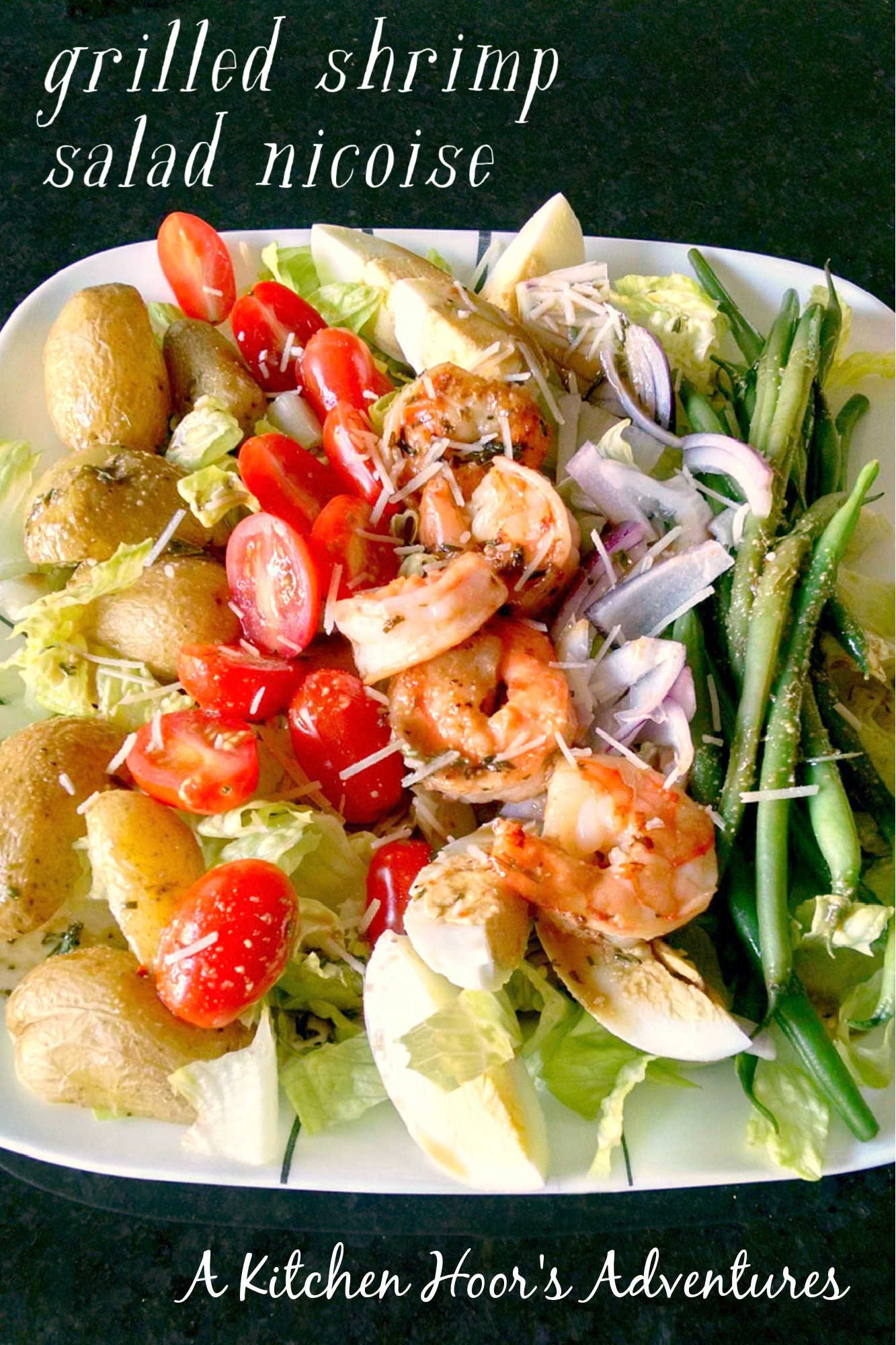 Add a fresh twist to your salad game with this delicious Grilled Shrimp Salad Niçoise! Quick and easy to make, perfect for a healthy lunch or dinner. #grilledshrimp #saladnicoise #seafoodlovers #summergrilling #healthyeats #salad #nicoise #GrilledShrimpSalad #HealthyEating #SummerSalads #NicoiseSalad #SeafoodLovers
