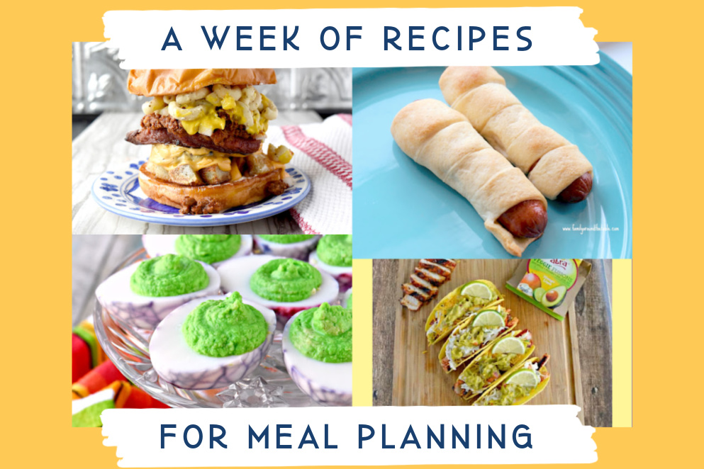 Meal Planning Week 15 – Cook with the Kids