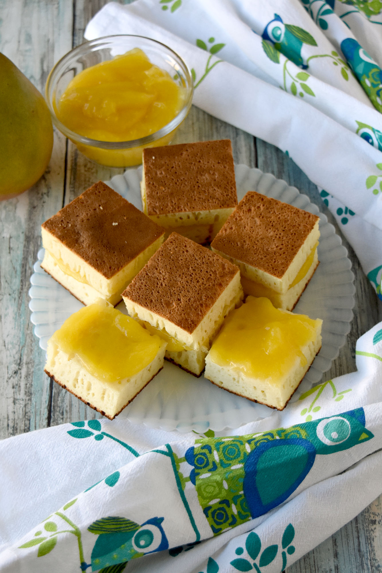 Mango Filled Martabak Manis has a sweet tart mango filling.  This popular sweet street food typically has chocolate, peanuts, and even sweetened condensed milk filling. #SpringSweetsWeek