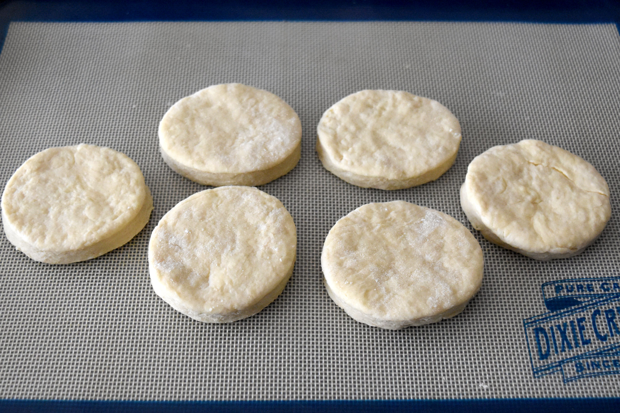 Quick and Easy Buttermilk Biscuits are in the oven in under 10 minutes and on the table in under 30. You can easily freeze these to make later, too. #BrunchWeek
