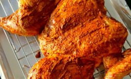 Spatchcock, or the fancy term for butterflying a whole chicken, is a trick to have delicious, rotisserie style chicken that’s quick and delicious. German Spiced Spatchcocked Chicken has old world Eastern European flavors your family will love. #spatchcockedchicken #Germanspices #quickdinner #chickendinner