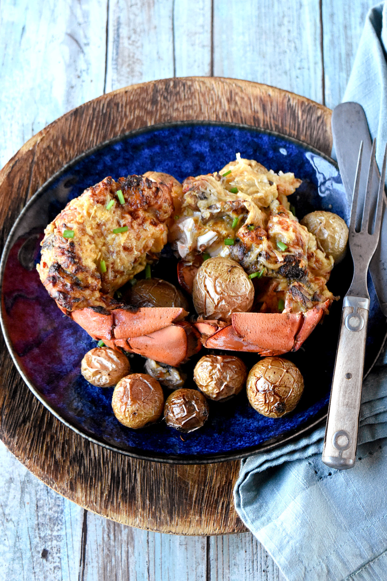 Air Fryer Lobster Thermidor is perfect for Father’s Day