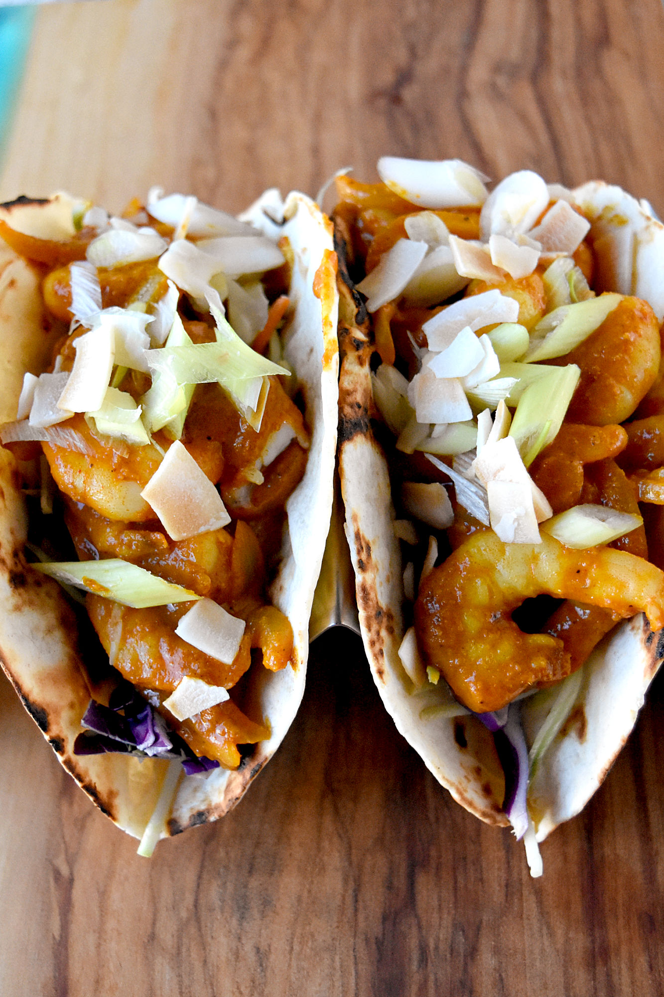 Curry Coconut Shrimp Tacos are Perfect for a Quick Meal