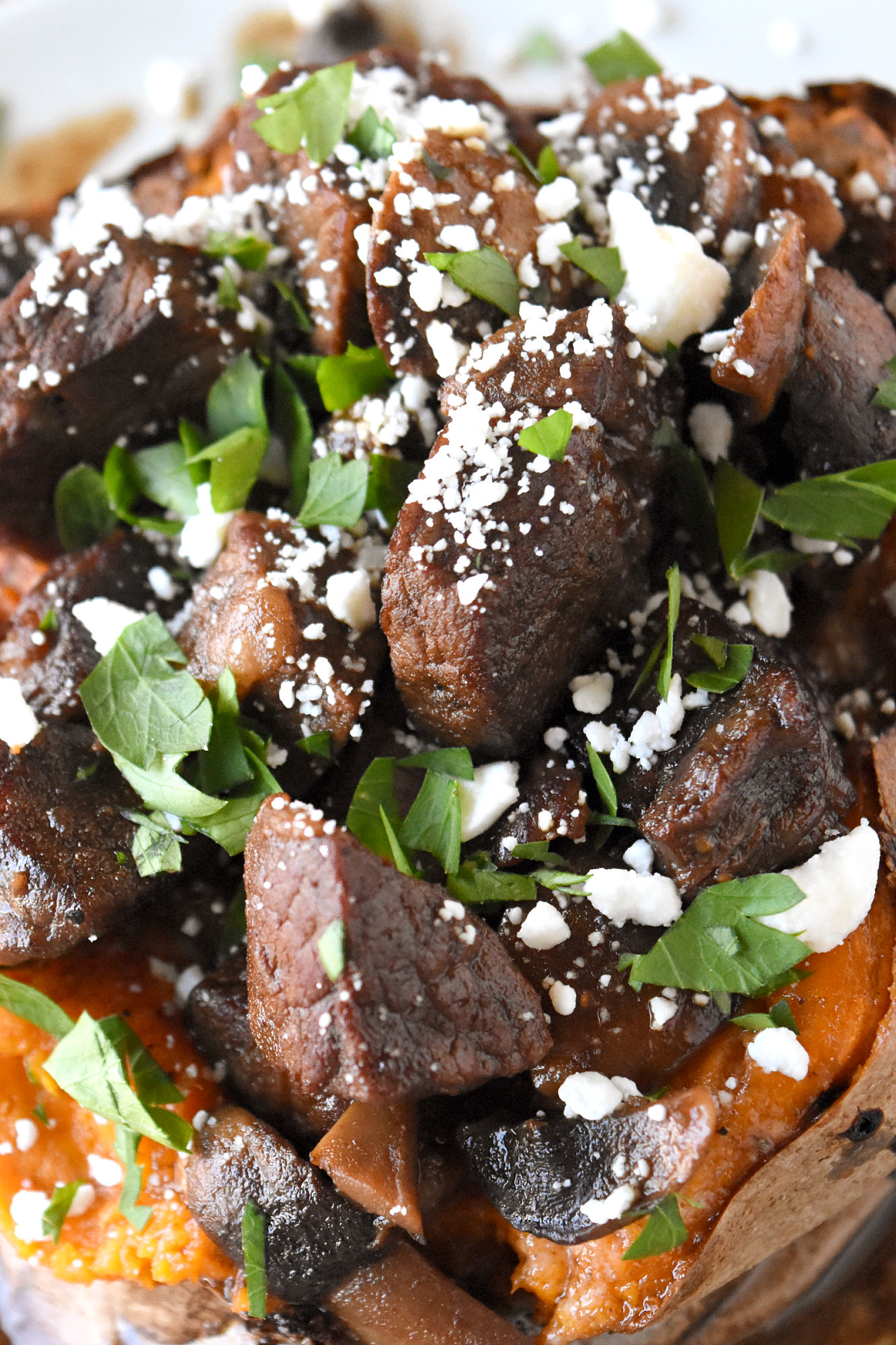 Hold onto your taste buds you go on a flavor journey with Balsamic Steak and Mushroom Bites recipe.  Whether you're cooking for a special occasion or simply craving a culinary adventure, this recipe will not disappoint. #SteakLovers #MushroomMagic #GourmetAtHome #FoodieDiaries

