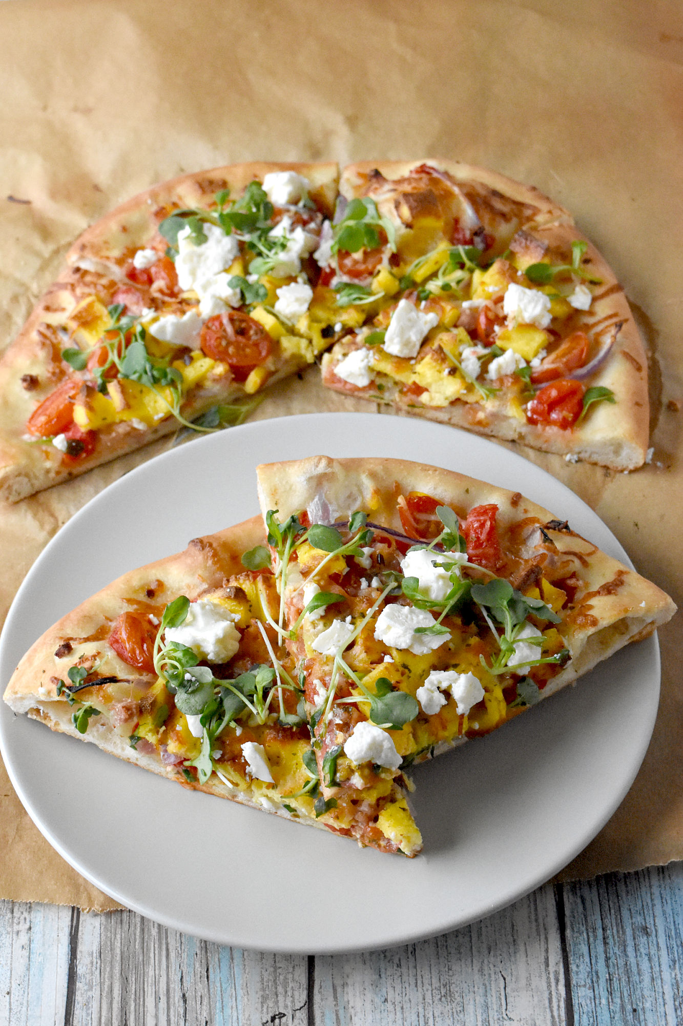 Revolutionize Breakfast with this Mediterranean Breakfast Pizza