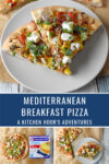 Move over avocado toast, there's a new breakfast trend in town - Mediterranean Breakfast Pizza! Savory, satisfying, and oh so delicious. #breakfasttrend #MediterraneanCuisine #PizzaForBreakfast #pizzaforbreakfast #MediterraneanEats #breakfastofchampions