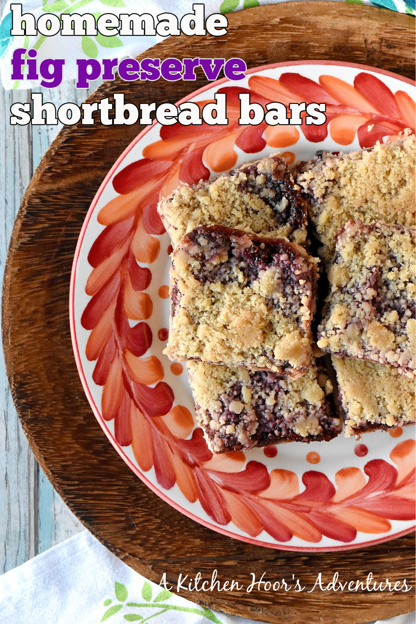 Craving something sweet but tired of the same old options? These Fig Preserve Shortbread Bars are a twist on a classic treat that will satisfy your sugar craving. #SpringSweetsWeek #FigPreserveBars #SweetTreats #ButteryBites #HomemadeGoodness #BakedWithLove
