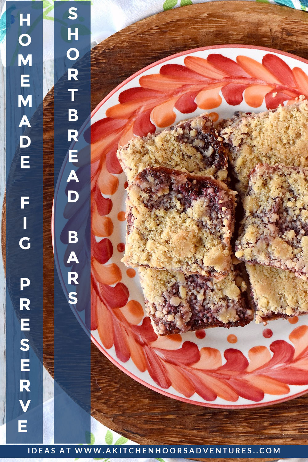 Impress Your Family with Homemade Fig Preserve Shortbread Bars