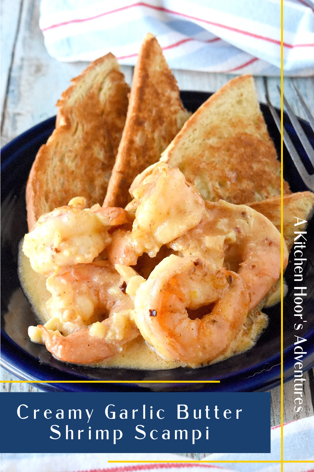 Satisfy Your Cravings with this Creamy Garlic Butter Shrimp Scampi