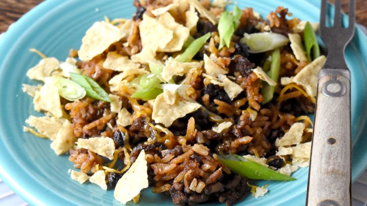 Skillet Mexican Beef and Rice