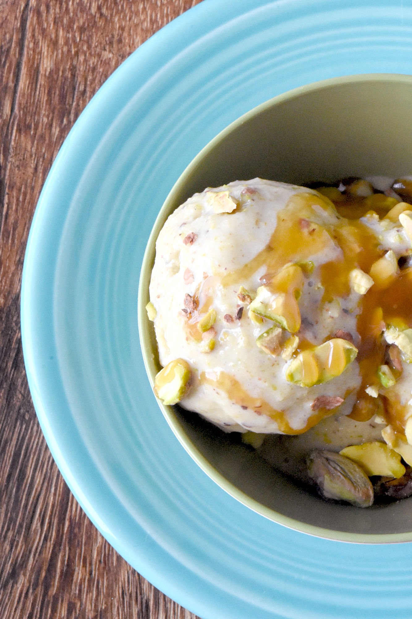 Indulge in the rich and nutty flavors of our Pistachio Mascarpone Ice Cream. You won't be able to resist! #PistachioLoversUnite #IceCreamObsession #FoodieFaves #DessertHeaven #SummerTreats
