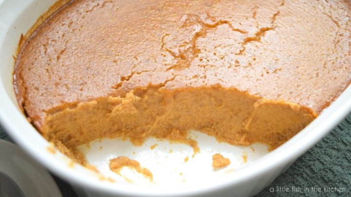 Even though this is an easy recipe we make all year round, this scrumptious Baked Pumpkin Pie Pudding is definitely a dessert that will get you thinking about autumn.
