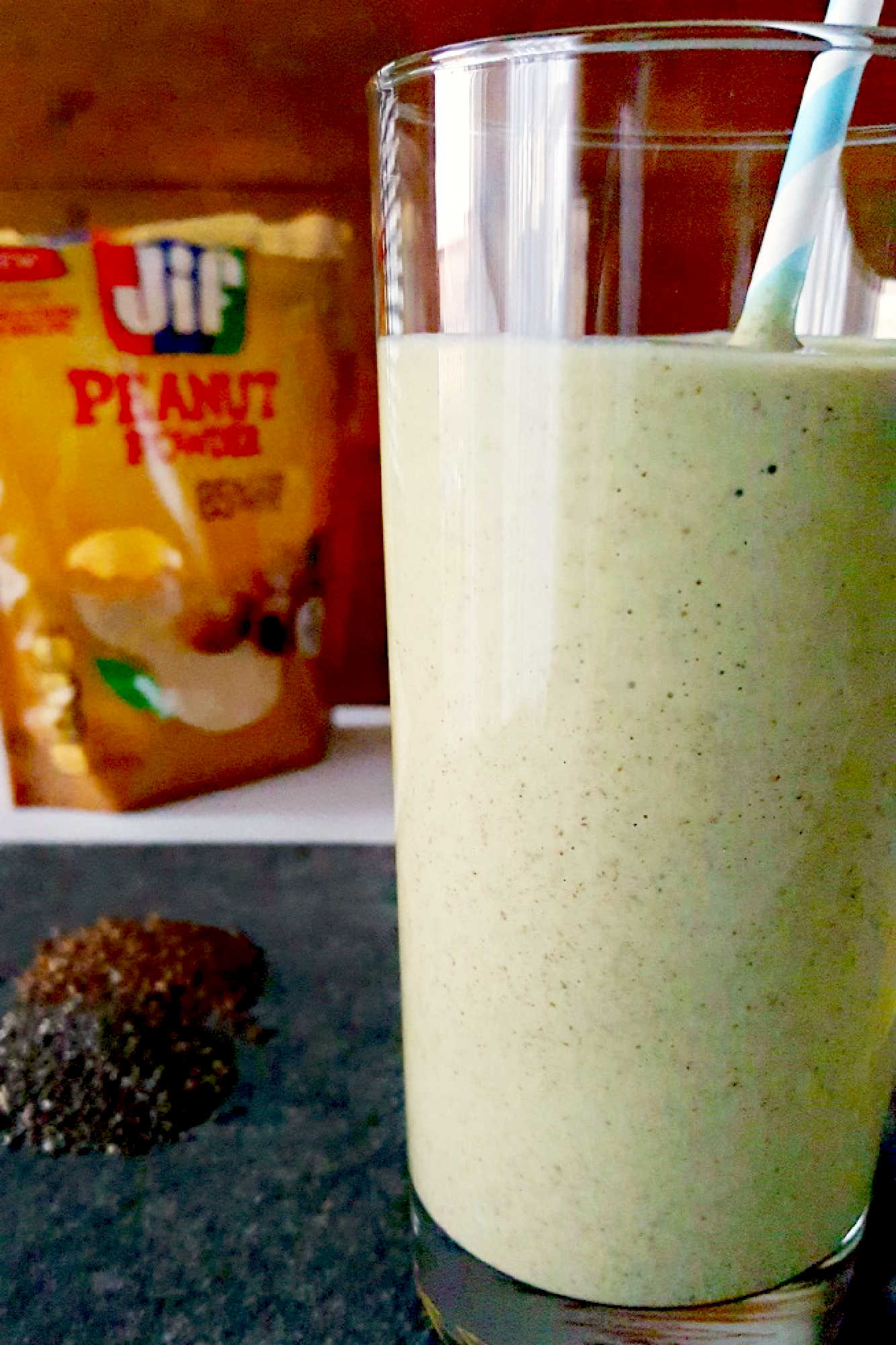 Unleash your inner chef with this mouthwatering fluffernutter smoothie recipe. With just a few simple ingredients, you can whip up a creamy, indulgent treat that will leave you craving more. Perfect for breakfast or as a post-workout snack! #OurFamilyTable #fluffernuttersmoothie #peanutbutterbanana #smoothielove #healthysnack #nutbutteraddict #smoothielove #dessertforbreakfast