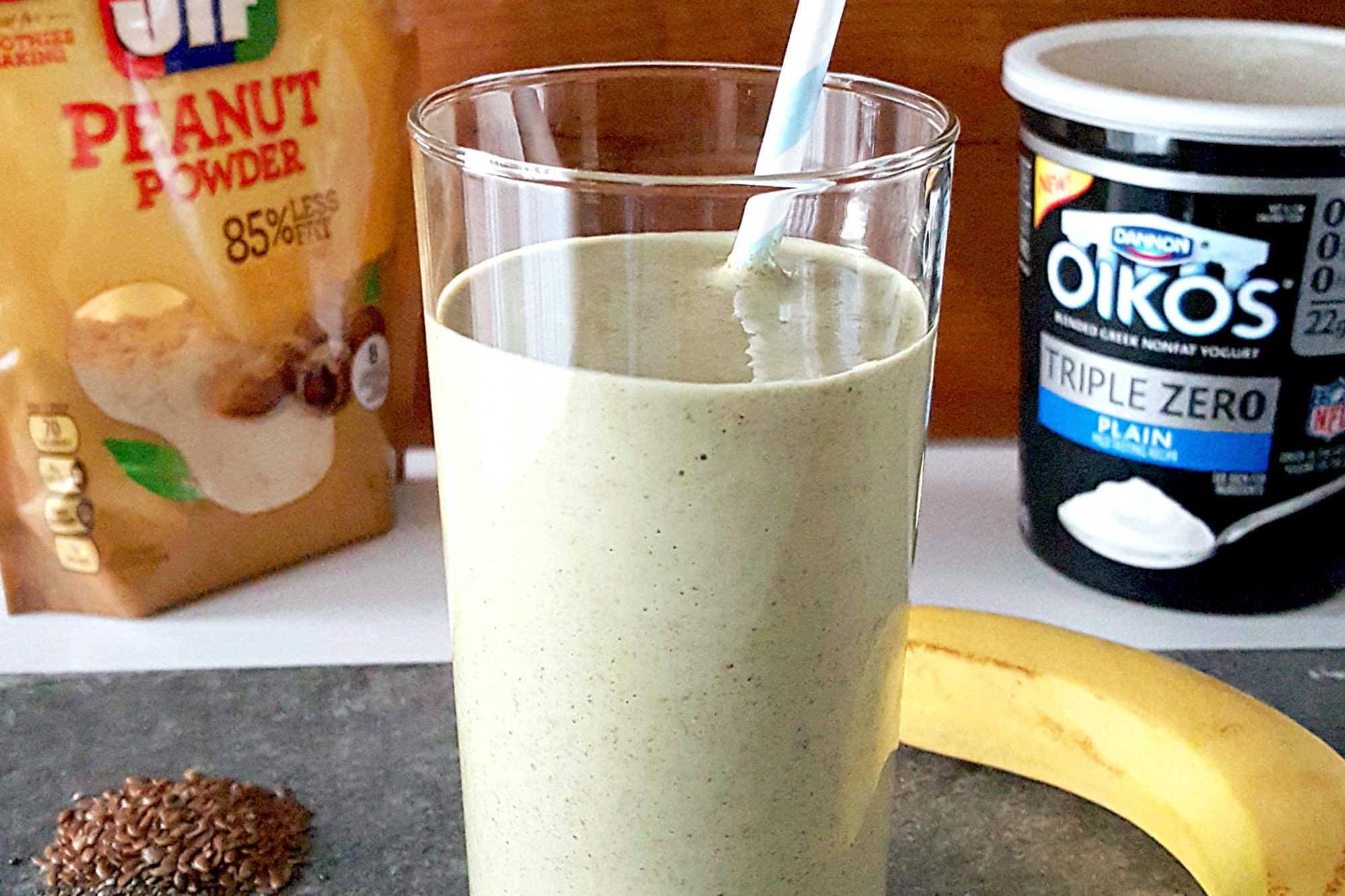 Unleash your inner chef with this mouthwatering fluffernutter smoothie recipe. With just a few simple ingredients, you can whip up a creamy, indulgent treat that will leave you craving more. Perfect for breakfast or as a post-workout snack! #OurFamilyTable #fluffernuttersmoothie #peanutbutterbanana #smoothielove #healthysnack #nutbutteraddict #smoothielove #dessertforbreakfast