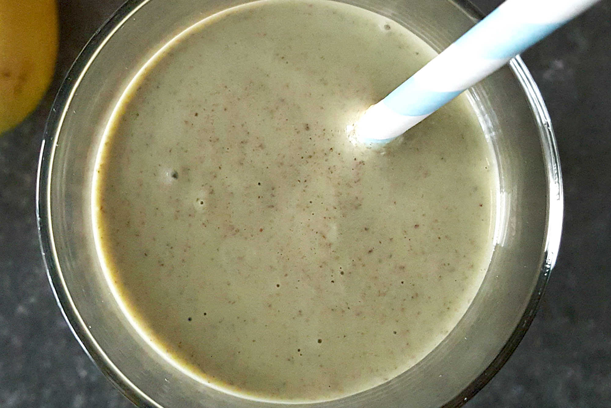 Unleash your inner chef with this mouthwatering fluffernutter smoothie recipe. With just a few simple ingredients, you can whip up a creamy, indulgent treat that will leave you craving more. Perfect for breakfast or as a post-workout snack! #OurFamilyTable #fluffernuttersmoothie #peanutbutterbanana #smoothielove #healthysnack #nutbutteraddict #smoothielove #dessertforbreakfast