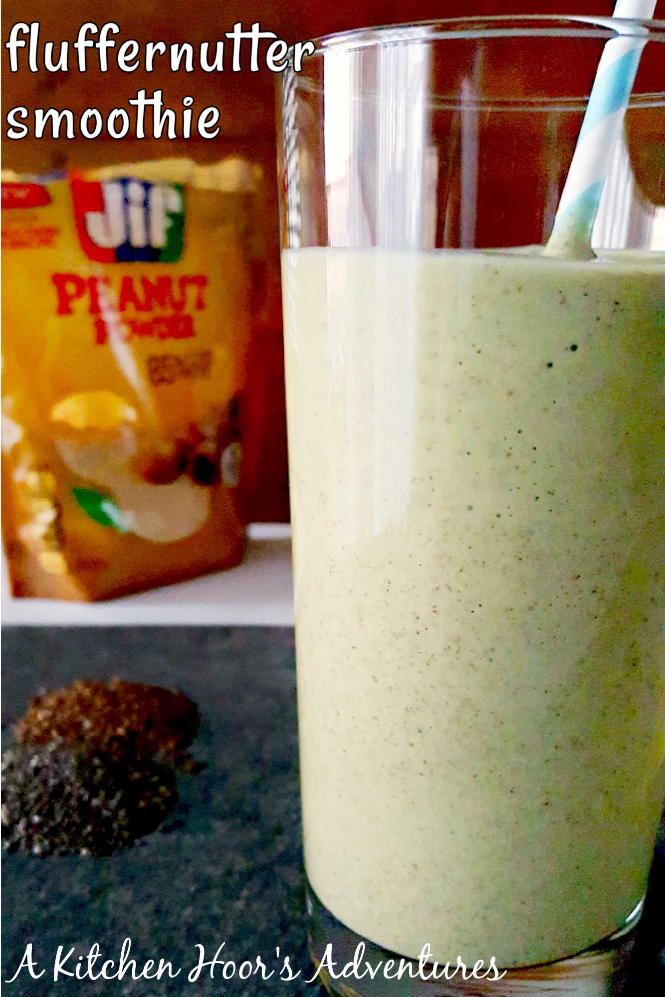 Unleash your inner chef with this mouthwatering fluffernutter smoothie recipe. With just a few simple ingredients, you can whip up a creamy, indulgent treat that will leave you craving more. Perfect for breakfast or as a post-workout snack! #OurFamilyTable #fluffernuttersmoothie #peanutbutterbanana #smoothielove #healthysnack #nutbutteraddict #smoothielove #dessertforbreakfast