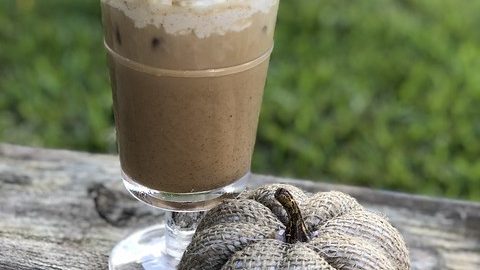 Cold Brew Iced Pumpkin Spice Latte