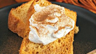Semi-Homemade Pumpkin Angel Food Cake