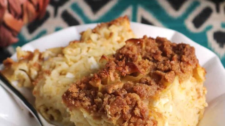 Pumpkin Noodle Kugel