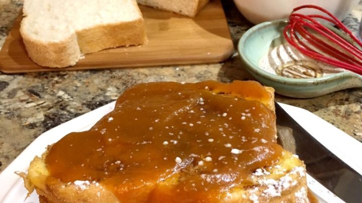 Pumpkin Stuffed French Toast