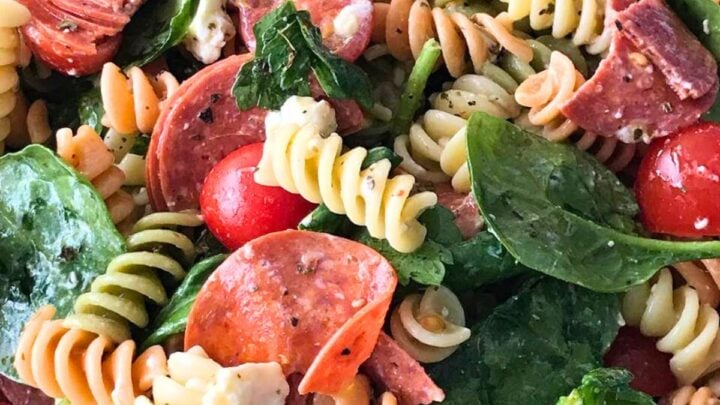 Whip up a quick and easy Italian pasta salad—perfect for summer barbecues, picnics, or a light and flavorful side dish everyone will love!