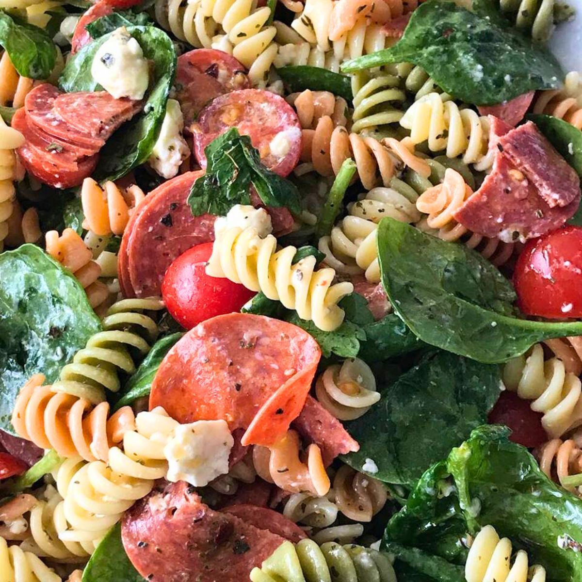 Whip up a quick and easy Italian pasta salad—perfect for summer barbecues, picnics, or a light and flavorful side dish everyone will love!