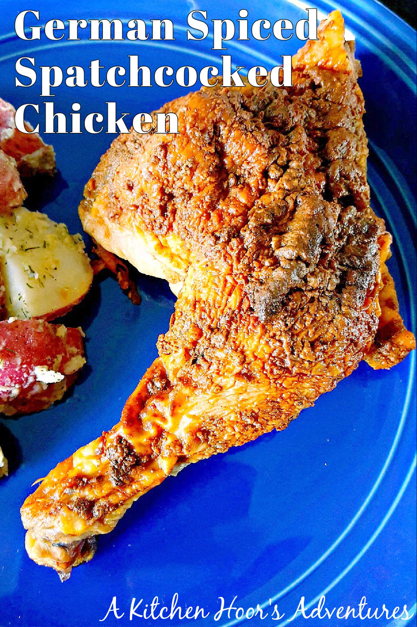 Spice up your weeknight dinner routine with our German Spiced Spatchcocked Chicken. It's quick, easy, and bursting with flavor! Plus, it's a fun way to try a new cooking technique. #spatchcockedchicken #Germanspices #quickdinner #chickendinner #GermanSpices #SpatchcockedChicken #EasyDinnerIdeas #GermanSpicedSpatchcockedChicken  #FlavorfulFowl #DeliciousDinnerIdeas #CookingWithSpices
