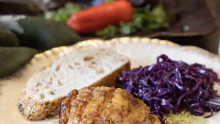 Tasty Pork Shoulder Roast is perfect for slow cooking and melts into a fork tender dinner with a juicy crisp exterior.