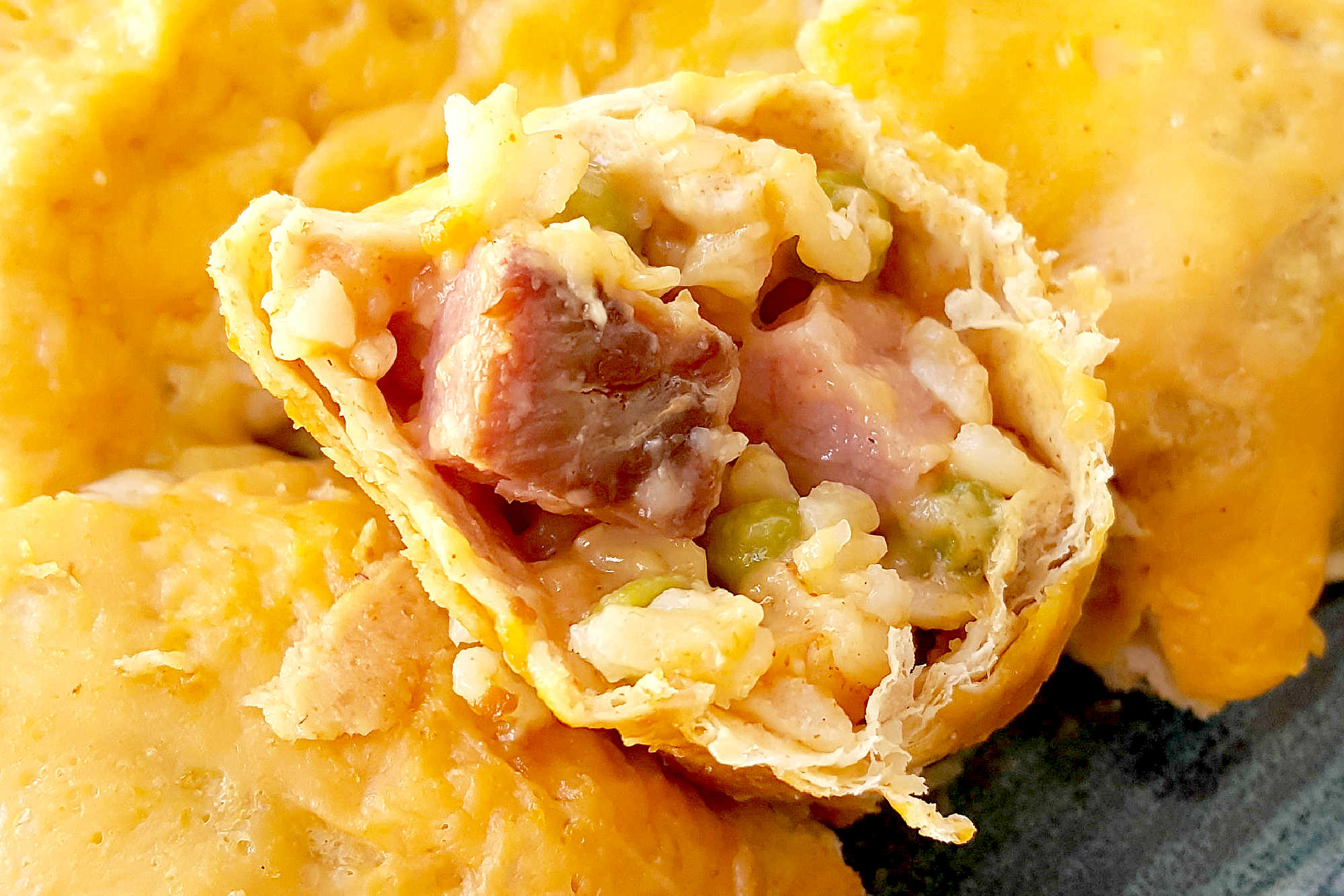 Life without Ham and Cheese Enchiladas is like a broken pencil... pointless.  Make dinner an occasion to remember. #HamAndCheeseEnchiladas #EnchiladaLovers #MexicanFoodie #CheesyGoodness #ComfortFoodCravings