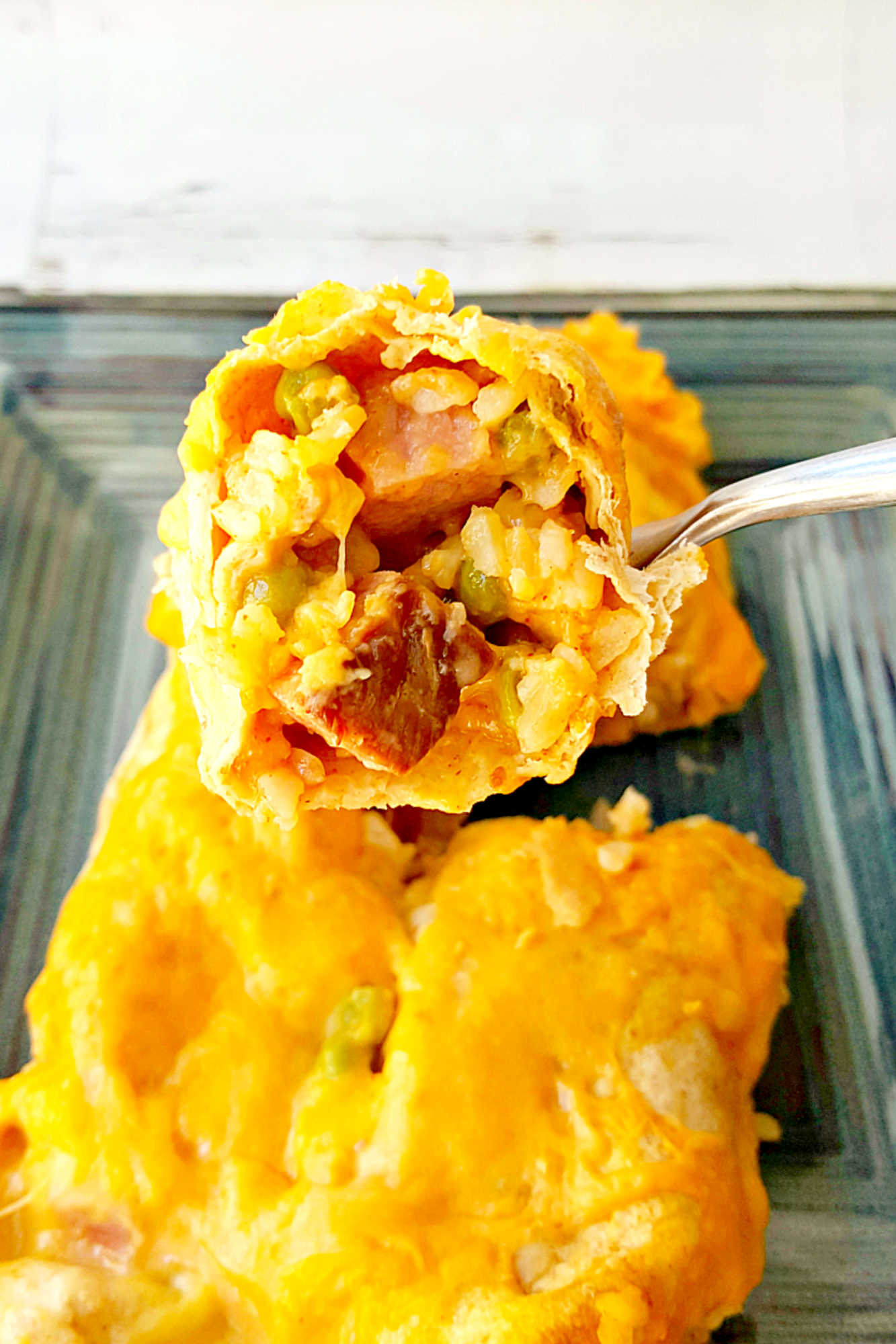 Life without Ham and Cheese Enchiladas is like a broken pencil... pointless.  Make dinner an occasion to remember. #HamAndCheeseEnchiladas #EnchiladaLovers #MexicanFoodie #CheesyGoodness #ComfortFoodCravings