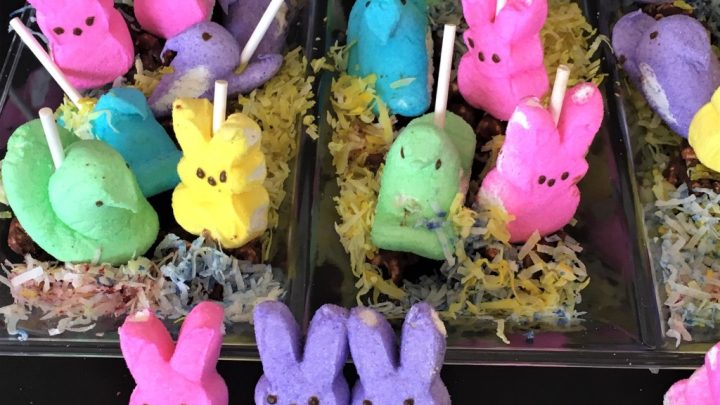 Image for Chocolate Popcorn Peeps Treats