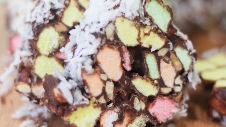 This colorful, chocolatey no-bake Church Window Candy looks just like stained-glass church windows — and they’re a nostalgic Christmas favorite.