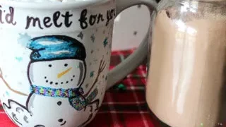 Making homemade hot chocolate has become a Christmas tradition of ours. Serve them in Sharpie mugs and make a crafter noon out of it.