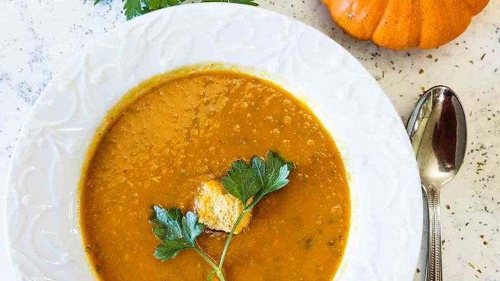 With two delicious flavors, Tomato Butternut Soup is a healthy and tasty addition to your fall table.